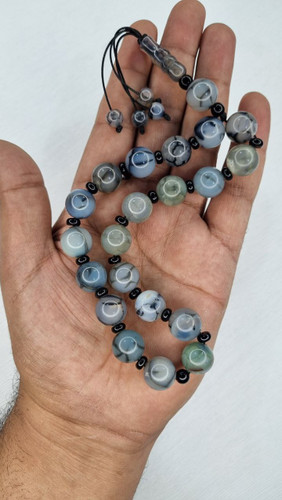 تسبیح 22 مهره شجر ترکیده طبیعی